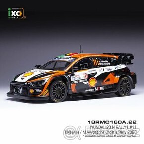 Modely Hyundai i20 Rally1 1:18 IXO