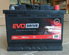 Autobaterie bezúdržbová EVODRIVE 56Ah 460A