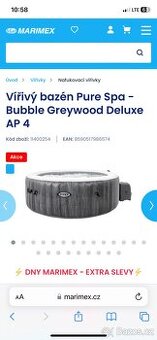 Vyrivy bazén- pure spa Deluxe