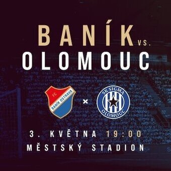 Baník Ostrava x Sigma Olomouc / 03.05. / 4x sezení v A8