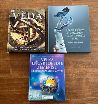Věda, Velká encyklopedie zeměpisu, Velké objevy a vynálezy