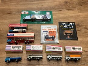 Modely H0, TT Tatra, Škoda, Liaz - VEB, IGRA, Směr 1:87