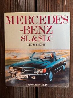 MERCEDES-BENZ W107 SL SLC originalni sběratelská publikace