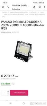 Halový LED reflektory