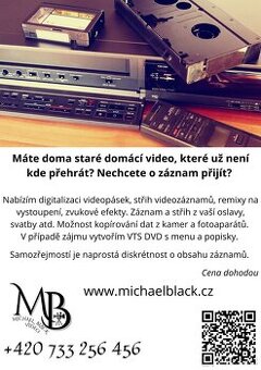 Nejlevnější digitalizace videopásek