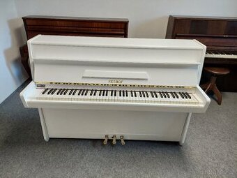 pianino PETROF - bílý lak po celkové opravě možnost pronájmu - 1