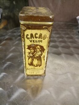 Plechovka cacao velim
