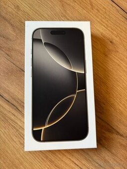 Mobilní telefon Apple iPhone 16 Pro 256, 2 roky zaruka