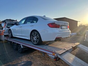 BMW f30 325d 160kw tovární Mpaket,nepojízdné