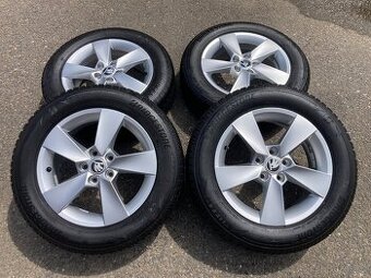 Škoda Fabia 4,5x100 R15,zimni 185/65 15-Pěkné