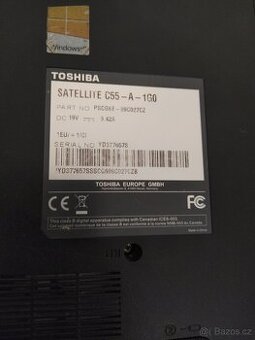 Notebook Toshiba Satellite C55