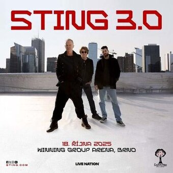 Sting: Stani 18.10.2025 Brno