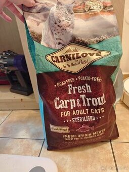 Granule pro kočky Carnilove Fresh Carp - 1