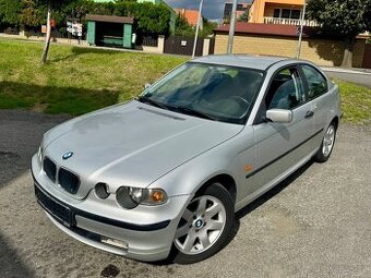 BMW Řada 3, 1.8i 85kW.Dig.klima.1.Majitel.Compact