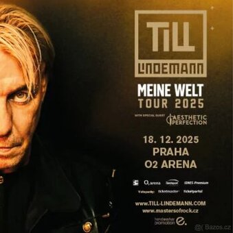 Klubové VIP - TILL LINDEMANN, O2 Arena, 18.12.2025