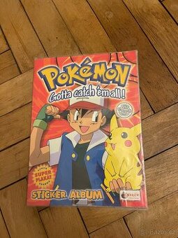 Pokemon album na samolepky