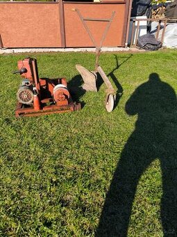 Naviják na orání + pluh