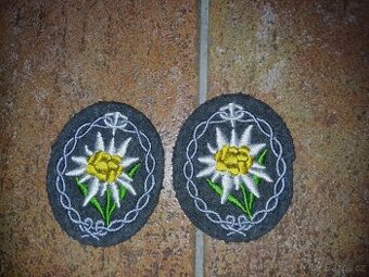 Prodam nemecku protez edelweiss wehrmacht  WWII