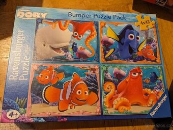 Puzzle Hledá se Dory - 4x42 velkých kousků