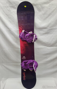 Nový snowboardový set Signa 160cm s novým vázáním