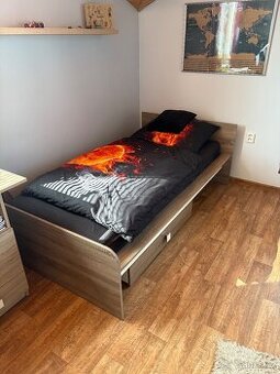 Prodej jednolůžkové postele + DOPLŇKY V CENĚ
