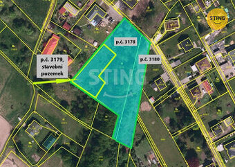 Pozemek Radvanice  5079 m2, 131923