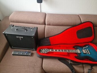 Epiphone SG Prophecy + Boss Katana 50 mk2