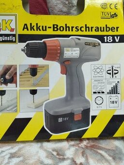 Akumulátorová vrtačka/šroubovák