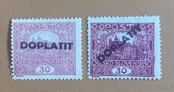 Poštovní známky ČSR