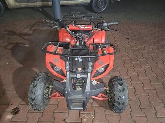 Dětská 4kola Buffler XW 110 Y, ma zpatecku, najeto do 25km