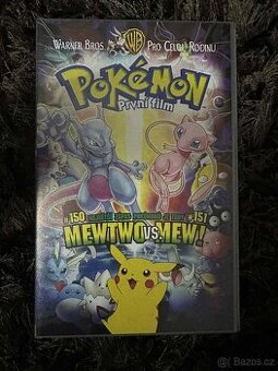 Pokémon VHS – kompletní filmová trilogie (CZ dabing)