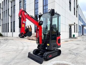 Minibagr Digger D120 3 K J C bagr s kabinou podkop rypadlo b