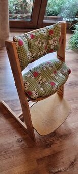 dětská židle rostoucí židlička + polstr zdarma