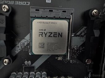 AMD Ryzen 9 5900X + MSI MAG B550 TOMAHAWK – komplet se záruk