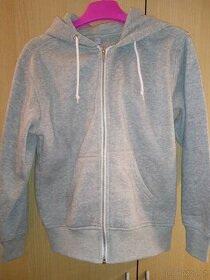 šedá mikina