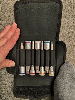 WERA sada inbus nástavců pro nástrčný klíč, 3/8"