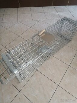 Sklopec kvalitní past na lišky,kuny,koček atd 102x26x30
