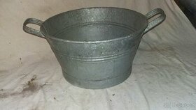 Pozinkovaný kýbl  (hrnec)