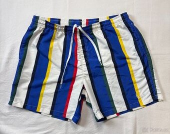 Pánské koupací šortky Karl Kani | retro pruhy | vel. XXL