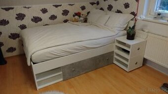 Rám postele šíře 140 cm