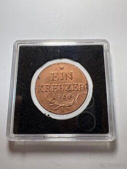 Měděný 1 Krejcar František ll 1816A