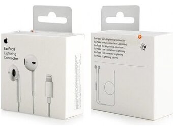 Sluchátka Apple EarPods s Lightning (nové, nerozbalené)