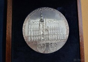 Exkluzivní Ag medaile – Dokončení chrámu Sv. Víta (1929/2017