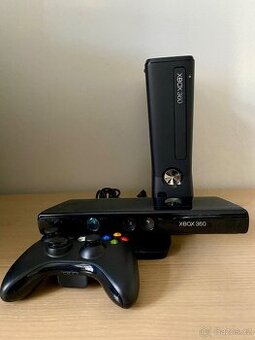 🎮 Sada Xbox 360 S + Kinect + ovladač + 2 hry