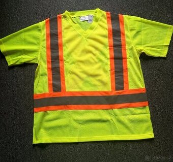 Pracovní triko výstražné nové