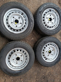 Transit Custom - disky 6,5x15 et60 + zánovní letní 215/65/15