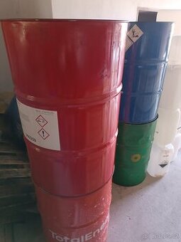 Plechové sudy 200l - 12ks