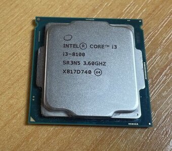 CPU Intel i3-8100