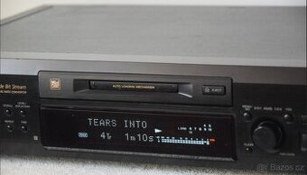 Minidisc deck SONY MDS-JE520 + 9x MD, manuál