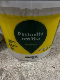 Omítka WEBER.PAS silikon zrnitá 1,5 mm 25 kg